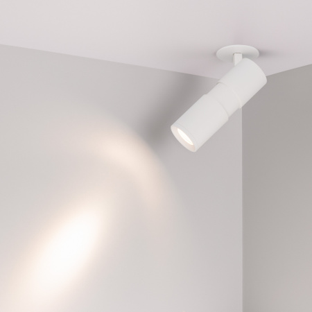 Arlight Светильник LGD-ARTEMIS-BUILT-FLAP-R55-12W Warm3000 (WH, 8-80 deg, 230V)