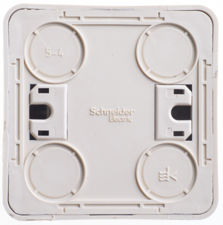 SE Этюд наруж Крем Выключатель 2-клавишный