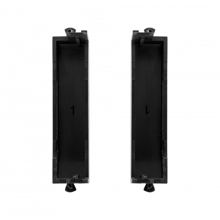 DKC Avanti Черный матовый Комплект заглушек 05 модуля 2 штуки