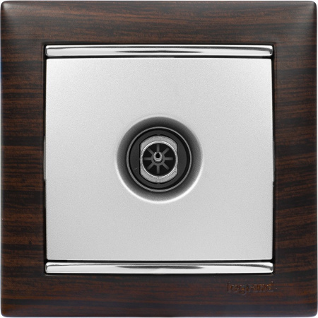 Legrand Valena Алюминий Розетка TV единственная 1,5 дБ