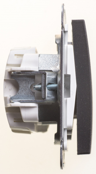 Systeme Electric Wessen 59 Черный бархат Выключатель 3-клавишный, 10АХ