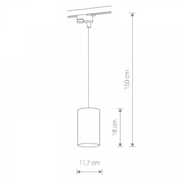 Трековый светильник Nowodvorski Profile Bit 8823