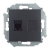 Simon 15 Графит Розетка компьютерная RJ45 кат.5е (АМР)