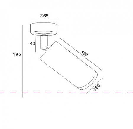 Потолочный светильник C017CW-01CH Maytoni Focus