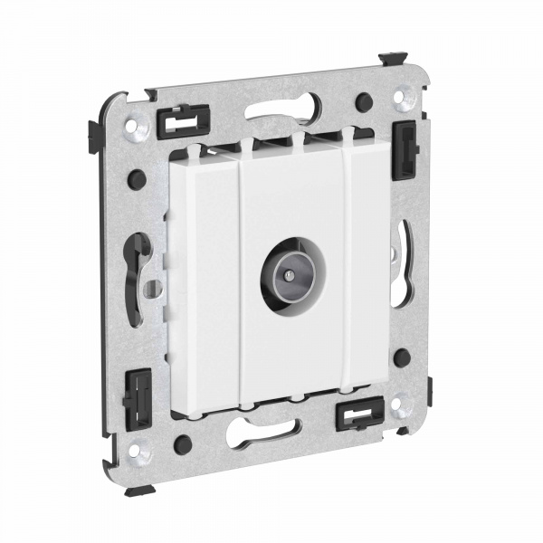 DKC Avanti Белое облако Розетка TV оконечная в стену