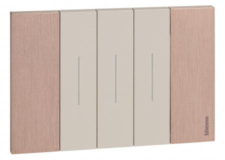 BT Living now Медь Рамка итальянский стандарт 3 мод