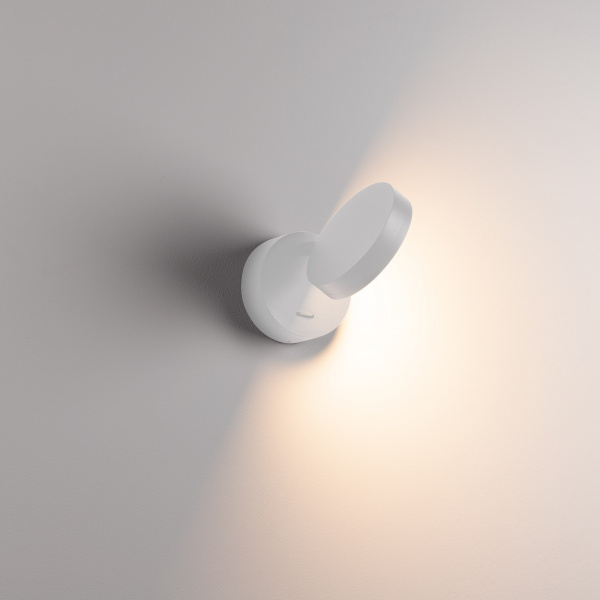 Arlight Светильник SP-MILADY-R90-6W Warm3000 (WH, 110 deg, 230V) (IP20 Металл, 3 года)