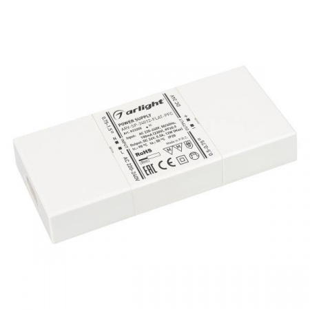 Блок питания Arlight ARV-SP-24012-FLAT-PFC 24V 12W IP20 0,5A 033258