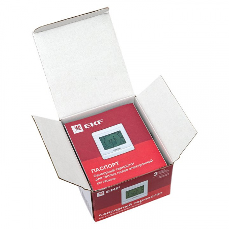 EKF Сенсорный термостат для теплых полов электронный 16А 230В Proxima