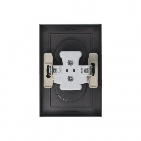 SE AtlasDesign Мокко Розетка б/з двойная, 16А, в сборе