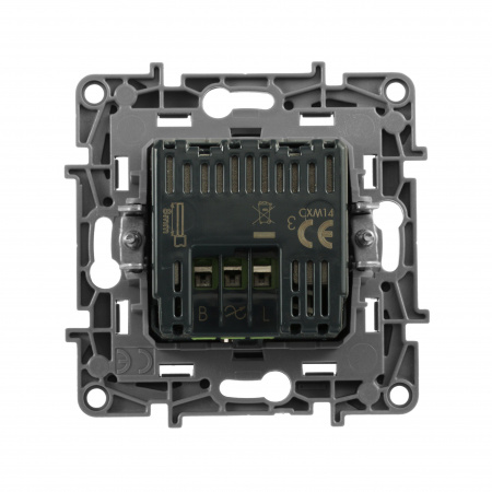 Legrand Etika Алюминий Светорегулятор нажимной, 400Вт