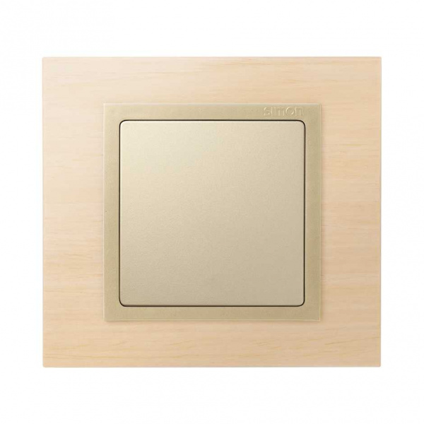 Simon 75 Мех Шампань Заглушка