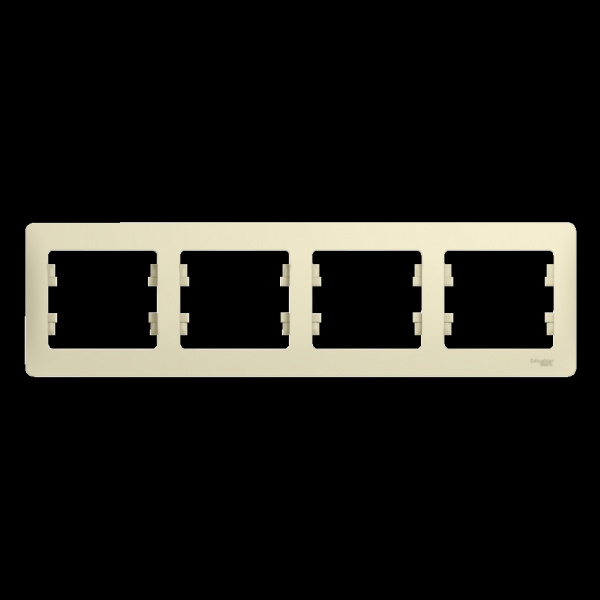 SE Glossa Беж Рамка 4-ая, горизонтальная