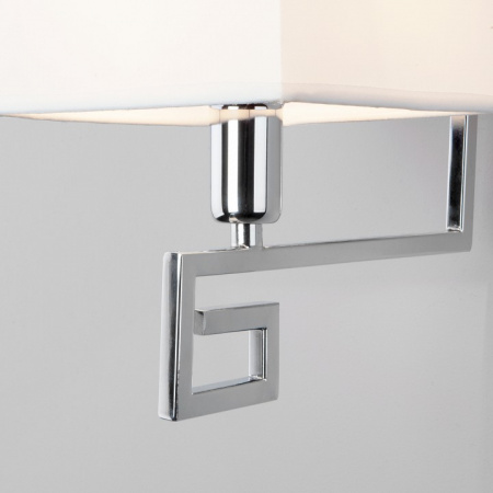 Бра с квадратным абажуром 60115/1 хром Eurosvet Alma