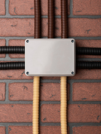 EKF PROxima Коробка распаячная КМР-050-041 пылевлагозащитная, 10 мембранных вводов, уплотнительный шнур (150х110х70)