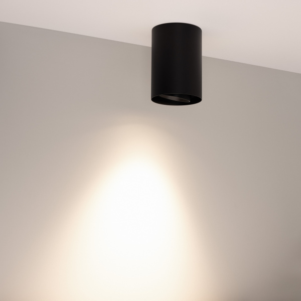 Arlight Светильник SP-FOCUS-R86-10W Day4000 (BK, 50 deg, 230V) (IP54 Металл, 5 лет)