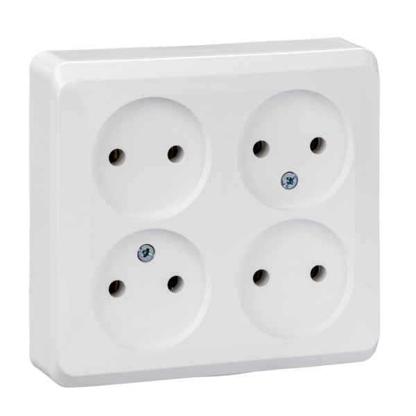 SE Этюд наруж Бел Розетка 4-ая б/з без шторок