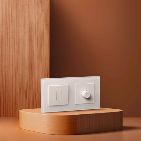 Светорегулятор универсальный 500W, белый Kollinger Asthetik AS-022WH