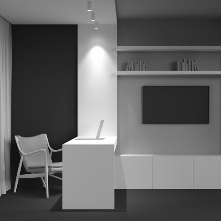 Потолочный светильник C052CL-01W Maytoni Focus S