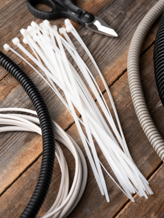 EKF Basic Хомут нейлоновый (4,8х300) (100шт.)