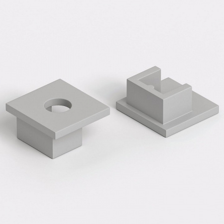 Заглушки для встраиваемого гибкого алюминиевого профиля под ГКЛ 9,5 мм (2 шт.) ZLL-2-ALP024 Elektrostandard ZLL a070647