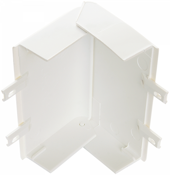 SPL Угол внешний переменный для кабель-канала 75х20 белый (030302 - SPL - 075004S)