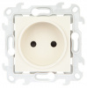 Simon 24 Слоновая кость Розетка 2К с защитными шторками