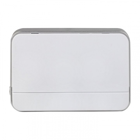 EKF PROxima Звонок беспроводной в розетку Classic (бел.-сер. 51 мелод. с индик. 4 ур.)