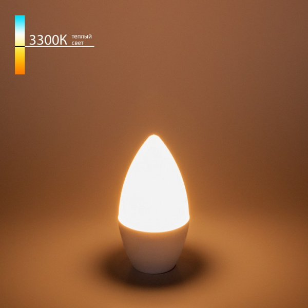 Светодиодная лампа 'Свеча' СD LED 6W 3300K E14 BLE1421 Elektrostandard BLE14 a049160