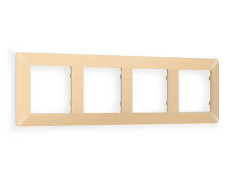 Рамка ALFA Line (Шампань) 4-ая AF110604