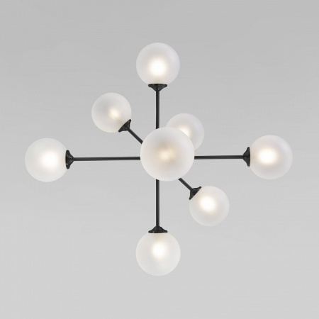 Потолочный светильник со стеклянными плафонами 50383 черный Eurosvet Volver