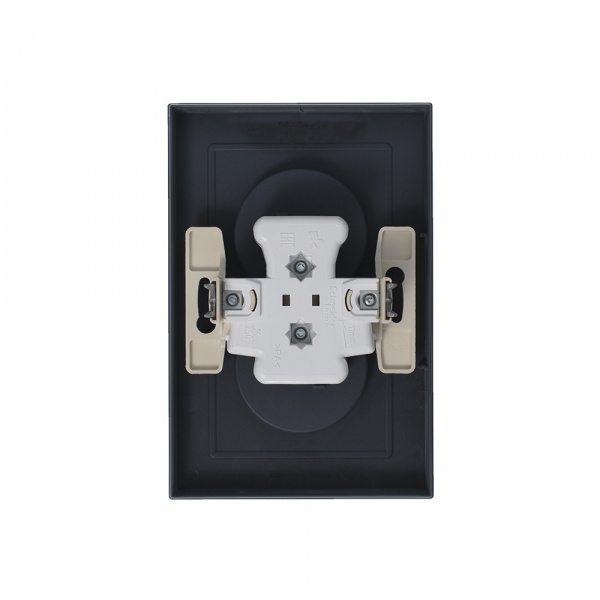 SE AtlasDesign Грифель Розетка б/з двойная, 16А, в сборе