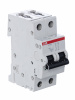 ABB Выключатель автоматический 2-полюсной S202 D2