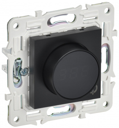 IEK SKANDY Черный Термостат электронный с индикацией SK-T01Bl