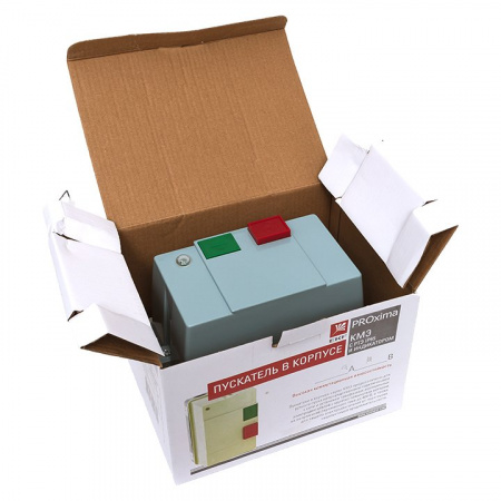 EKF PROxima Пускатель в корпусе IP65 КМЭ 25А 230В с РТЭ и индикатором