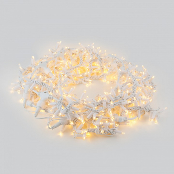 Гирлянда занавес теплый белый 2*3м IP65 200-101 теплый белый Eurosvet 200-101