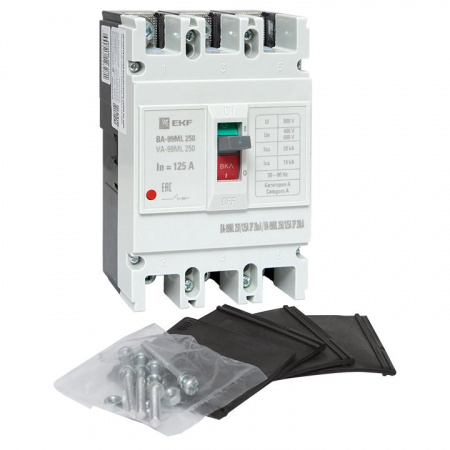 EKF Basic Автоматический выключатель ВА-99МL 250/160А 3P 20кА