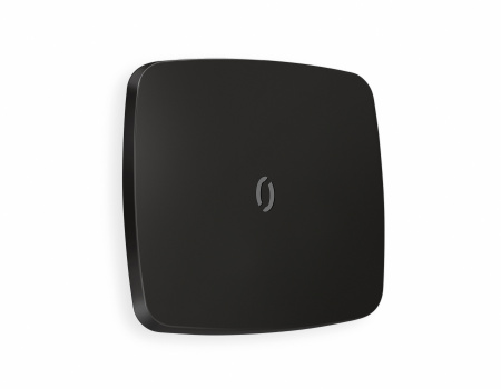 Лицевая панель OMEGA (Черный матовый) для 1-клавишных выключателей с подсветкой QUANT OP8020