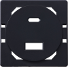 Donel Лицевая панель для USB зарядного устройства A+C, черный, серия N96 Collect, DTP28628