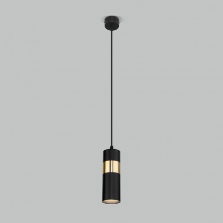 Подвесной светильник 50096/1 черный/золото Eurosvet Viero
