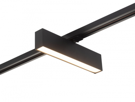 DK6430-BK Трековый светильник IP 20, 10 Вт, LED 3000, черный, алюминий