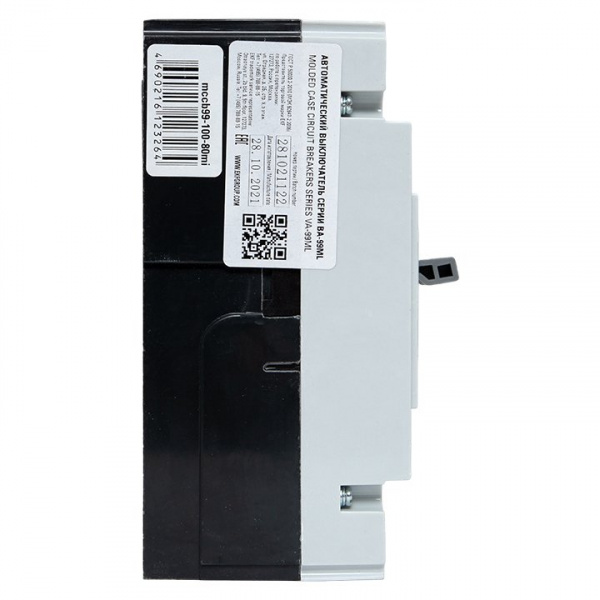 EKF Basic Автоматический выключатель ВА-99МL 100/ 80А 3P 18кА