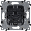 Legrand Valena LIFE DIY Сл.кость Розетка 1-ая с/з с защитными шторками, безвинт.зажим