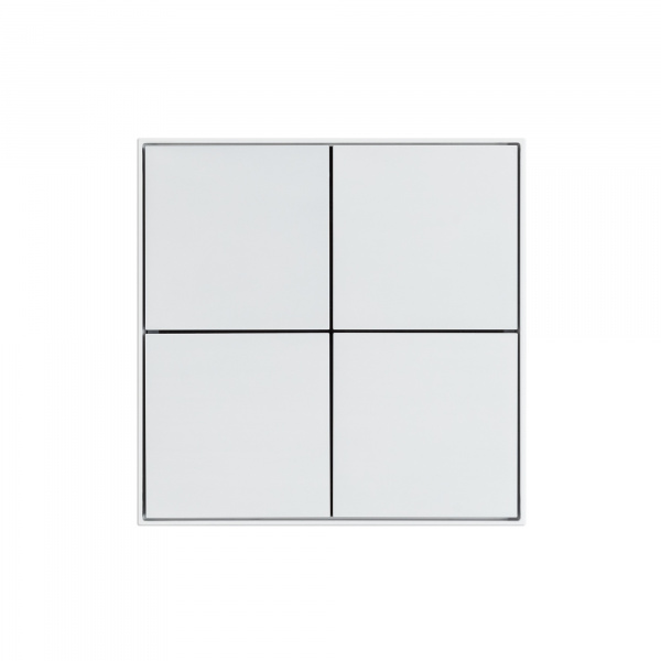 Arlight INTELLIGENT ARLIGHT Кнопочная панель KNX-304-23-IN White (BUS, Frame) (IARL, IP20 Металл, 2 года)