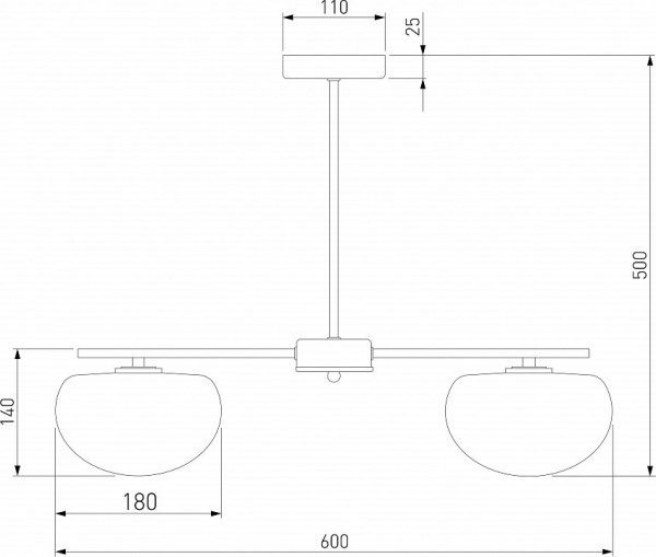 Подвесной светильник 30190/3 латунь Eurosvet Like