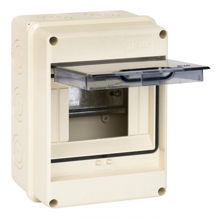 EKF PROxima Щит распред. навесной ЩРН-ПГ- 5 (155х119х89) IP65