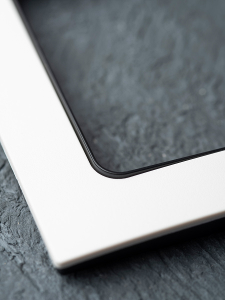 EKF PROxima Стокгольм Белый Линия черная Рамка 1-ая