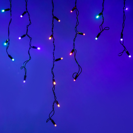 Arlight Светодиодная гирлянда ARD-EDGE-CLASSIC-2400x600-BLACK-88LED-LIVE RGB (230V, 6W) (Ardecoled, IP65)