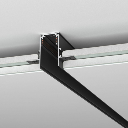 Slim Magnetic Шинопровод встраиваемый под ГКЛ 9,5мм черный 3м 85210/00 Elektrostandard Slim Magnetic a067505