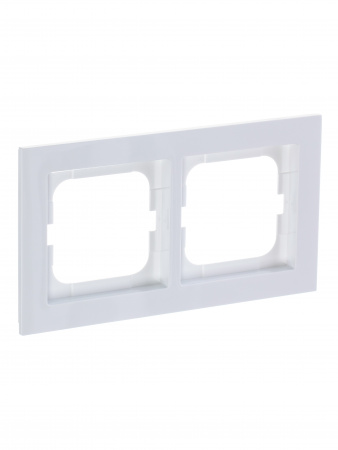 ABB BJE Axcent Белый Рамка 2-ая